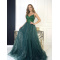 LUXUSNÉ ZELENÉ SPOLOČENSKÉ ŠATY EMILLY