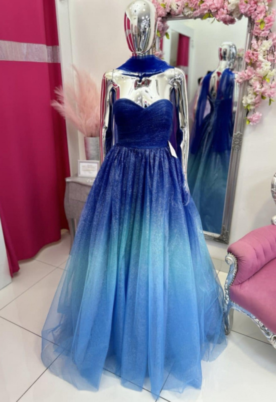 LUXUSNÉ DLHÉ SPOLOČENSKÉ ŠATY MABILA 2