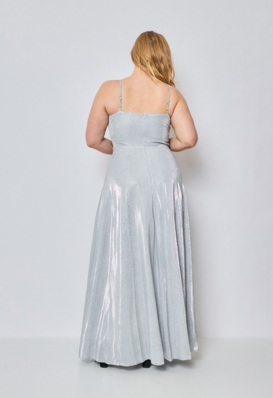 STRIEBORNÉ SPOLOČENSKÉ ŠATY PRE MOLETKY CHELSY 