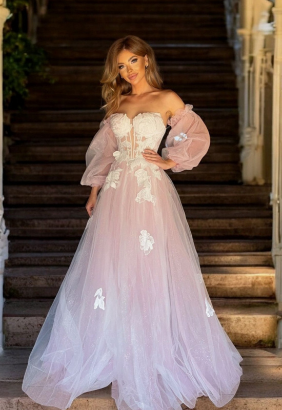 LUXUSNÉ ROMANTICKÉ SPOLOČENSKÉ ŠATY COFETE