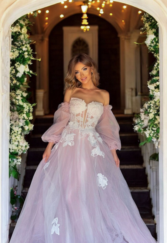 LUXUSNÉ ROMANTICKÉ SPOLOČENSKÉ ŠATY COFETE