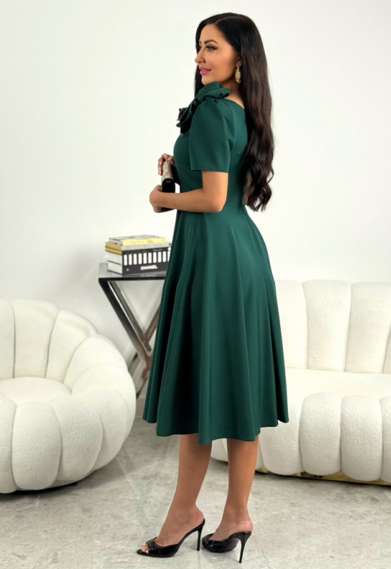 ZELENÉ MIDI ŠATY RUBI  