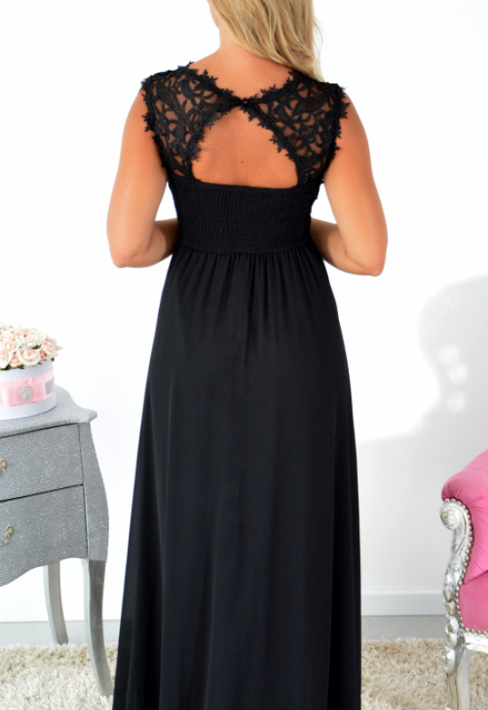 ČIERNE SPOLOČENSKÉ ŠATY ASTORIA