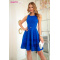 MODRÉ KRÁTKE SPOLOČENSKÉ ŠATY BABA IV